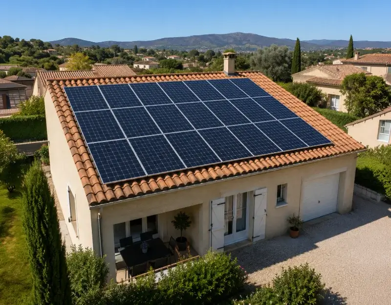 Prime à l'autoconsommation panneaux solaires Bessan — aide financière de l'État